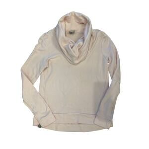 Bench Cowl Neck Sweatshirt Pale Pink Womens Small Pullover